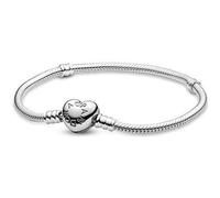 Bracelet en argent 925 - PANDORA - 590719 21 - Blanc de lait - Femme - Longueur = 21cm