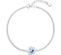 Bracelet en argent avec cristal Swarovski 33117.3 Lt. Saphir
