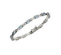 Bracelet en argent sterling 925 pierre véritable femmes zème pierres...