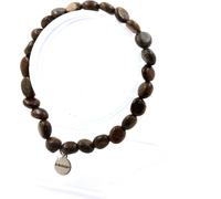 Bracelet en bronzite du Brésil, taille personnalisable