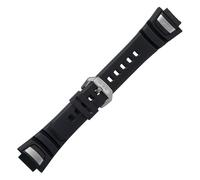 Bracelet en caoutchouc Casio authentique 10332054 16/21,5 mm