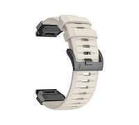 Bracelet en caoutchouc fluoré à ajustement rapide for montre Garmin Fenix 8 7X 7 Pro Epix Pro Gen 2 22 mm 26 mm 47 mm 51 mm // Bracelet de montre Fenix 6 6X Pro 5X Plus(StarLight,QuickFit 26mm)