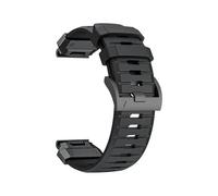 Bracelet en caoutchouc fluoré à ajustement rapide for montre Garmin Fenix 8 7X 7 Pro Epix Pro Gen 2 22 mm 26 mm 47 mm 51 mm // Bracelet de montre Fenix 6 6X Pro 5X Plus(Black,QuickFit 22mm)