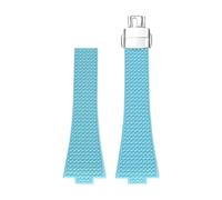 Bracelet en Caoutchouc fluoré adapté à la série Tissot PRX 35 mm 40 mm avec Boucle Papillon à dégagement Rapide FKM remplace Le Bracelet de Montre pour Homme et Femme 11/12 mm