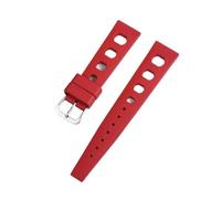 Bracelet en Caoutchouc fluoré Tropical, 20mm, adapté à Oris, Seiko, citoyen, à dégagement Rapide