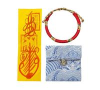 Bracelet en corde porte-bonheur pour femme - Kabbale réglable - Bracelet tressé rouge pour la protection - Cadeau parfait pour une bonne santé, une carrière et une réussite scolaire, X-Large, Nylon