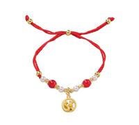 Bracelet en corde rouge fait à la main en serpent du Nouvel An de Chine pour femmes et hommes