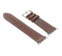 Bracelet en cuir - Callstel - Apple Watch 38 mm - Cuir véritable - Marron - Mixte