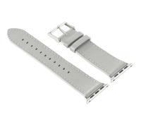 Bracelet en cuir - Callstel - Apple Watch 38 mm - Gris - Cuir véritable - Mixte