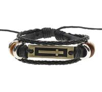 Bracelet en cuir chauve-souris en alliage tendance et tendance - Accessoire de poignet unisexe personnalisé, bracelet de style punk, bijoux tendance, Mittelgroße, Cuir, Non