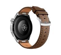 Bracelet en cuir de 22mm for montre Pour Huawei Watch GT 6 46mm for GT4 GT5 GT6Pro, accessoires de remplacement(Dark Brown,For GT6 Pro 46mm)