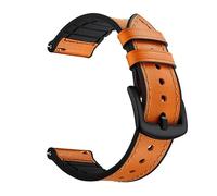 Bracelet En Cuir De Silicone De Qualité Supérieure Phonecare Pour Mibro C2 - Marron Noir