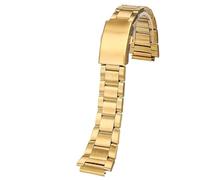 Bracelet en cuir de vachette souple ultra-fin petite taille, compatible avec les montres Rosemont Rose, Fossil, Casio, motif lézard, for femmes, 6 mm, 8, 10(Gold)