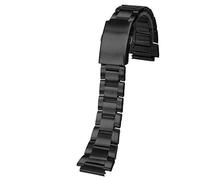 Bracelet en cuir de vachette souple ultra-fin petite taille, compatible avec les montres Rosemont Rose, Fossil, Casio, motif lézard, for femmes, 6 mm, 8, 10(Black)