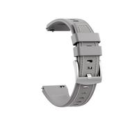 Bracelet en cuir et Silicone 22mm Pour Huawei Watch GT 6 6Pro 5 5Pro 4 46mm Runner2 Buds2 Ultimate 2 bandes de remplacement(Grey,For Watch Buds 2)