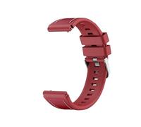 Bracelet en cuir et silicone à ajustement rapide 22mm Pour Huawei Watch GT 6 5 Pro 46mm Runner Ultimate 2 bandes de remplacement Accessoires(Red,For GT Runner 2)