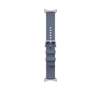 Bracelet en cuir Google Pixel Watch - Compatible uniquement avec les montres Pixel Watch 3 et 4 de 45 mm - Quartz Gris, L (Made by Google)