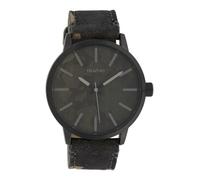 Montre Unisexe Oozoo Montres Analogiques Textile Noir Marron Uoc10004
