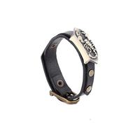 Bracelet En Cuir Pour Hommes, Tressé En Cuir Tendance Bracelets Lien Chaîne Personnelle Unique Charme Pour Les Hommes Et Les Femmes Bracelet Lumineux Festival Accessoires Cadeaux Couple Amitié