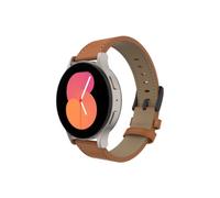 Bracelet en cuir Timeless pour Samsung Galaxy Watch 20mm, marron