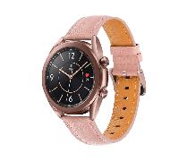 Bracelet en cuir pour Samsung Galaxy Watch 3 Pink