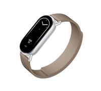 Bracelet en cuir pour Xiaomi Band 8/9 - Magnétique Brown