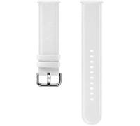 Bracelet en cuir - SAMSUNG - Galaxy Watch Active 2 - 20mm - Blanc - Confortable et durable