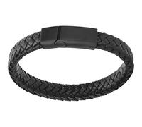 Bracelet en Cuir tressé, Fermoir Magnétique, Mieux ajusté pour les hommes. Grande Idée Mode Rétro, Usure confortable. Facile à Mettre et à décoller. Utilisation, Fête et Célébration Largement, #111