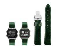 Bracelet en Cuir véritable pour Hommes, 18mm, adapté pour Casio g-Shock AE-1200WH/1300/1000/A159/A158 AQ-S810W MRW-200H