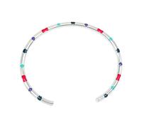Bracelet en cuivre ouvert et réglable au design contemporain - Accessoire de poignet élégant pour les tenues tendance - Bijoux flexibles à moitié ouverts pour un usage quotidien, taille unique, Comme