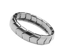 Bracelet en hématite | Bracelets élastiques en perles de pierre d'hématite naturelle | Bijoux en perles élastiques pour femme, partenaire, famille, amis
