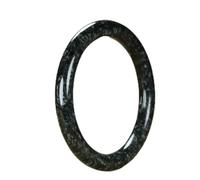 Bracelet en Jade Naturel, Bracelet en Jade Vert Foncé, Bracelet en Jade Vert Olive, Bracelet en Jade Agate pour Fille, Bracelet Rond Fin pour Femme, pour Mère, avec Boîte À Bijoux,62mm