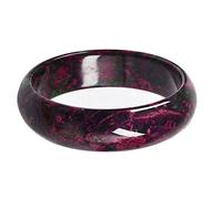 Bracelet en Jade pour Femme, Fleur De Prunier, Fleur De Pêcher, Bracelet en Jade Sculpté À La Main pour Femme, Amulette Porte-Bonheur S 56-64 Mm,60-62mm