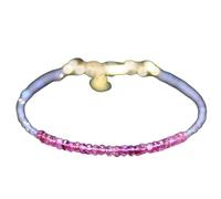 Bracelet en labradorite et tourmaline rose, perles facettées de 2,5 à 3 mm, fermoir plaqué or de 17,8 cm, pour hommes et femmes | LK_STACK_07992