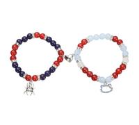 Bracelet en maille serpent avec nœud d'amour pour femme en argent sterling 925 plaqué or, bracelets assortis pour couples, bracelets d'amitié, bracelets de relation, cadeaux de Saint-Valentin et de