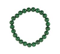 Bracelet en Malachite du Congo AAA - boules 8mm