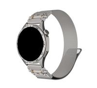 Bracelet en métal 20mm Pour Samsung Watch 7, 6, 5, 4, 40mm, 44mm, Band en acier inoxydable 22mm Pour Huawei GT5/GT4 Pro 46mm(Titanium color,For Galaxy watch 5/5pro)