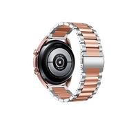 Bracelet en métal attache rapide, or rose/argent pour votre Huami Amazfit Bip 1S/Amazfit GTR 42mm/GTS/Bip Lite 20mm