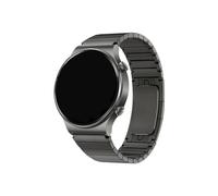 Bracelet en métal de 22 mm adapté à la montre Huawei 3 / GT2 Pro/Honor GS Pro adapté à la montre Samsung Galaxy 3 Bracelet en acier inoxydable adapté à la bande Amazfit GTR(Black,22mm universal)