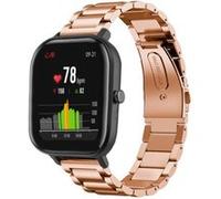 Bracelet en métal pour Xiaomi Huami Amazfit GTS - Or Rose