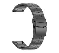 Bracelet en métal titane adapté for Amazfit Balance Falcon GTR 4 montre intelligente 22mm Bracelet adapté for Huawei GT 4 46mm montre 4 Pro hommes Bracelet(Black,22mm)