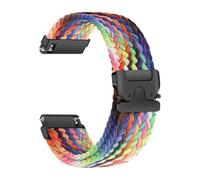 Bracelet en nylon 20/22mm compatible avec Garmin Forerunner 255 265 970 165 55/Active 6 Bracelet à bande 5 Correa Venu 4 45mm/Vivoactive 5
