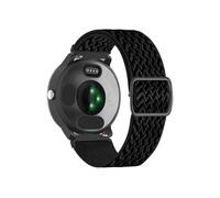 Bracelet en nylon 20 mm 22 mm adapté à la montre for Garmin Vivoactive 3 4 Band for Venu 2 SQ/Forerunner 645 Bracelet élastique adapté à for Fenix 6 5 Pro(Two-color blue,22mm)