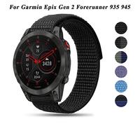 Bracelet en Nylon 22mm 26mm pour Garmin Fenix 7X 7 6X 6 Pro 5 5X Plus Epix Gen 2 Enduro 2 UltraFit Bracelet de montre intelligente Bracelet