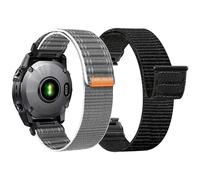 Bracelet en nylon 26mm 22mm pour Garmin Fenix 8 Pro 51mm AMOLED/MicroLED Fenix8 47mm 7 7X Pro Solar 6 6X QuickFit