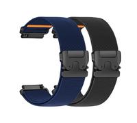 Bracelet en nylon à dégagement rapide pour Samsung Galaxy Watch 3 45 mm/Watch 46 mm/Gear S3 Frontier/Classic pour homme et femme, boucle de parachute élastique en nylon extensible pour Garmin Venu 3 2