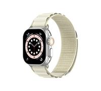 Accezz Bracelet en nylon Alpine pour Apple Watch | 38/40/41/42 mm - Lumière stellaire