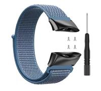 Bracelet en nylon compatible avec Garmin Forerunner 45/45S, bracelet de montre pour Garmin Swim 2, bracelet de remplacement pour smartwatch, accessoire avec connecteurs métalliques, 22 millimeters