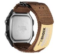 Bracelet en nylon de 18 mm compatible avec Casio G-Shock AE-1200/AE-1000W/1100W/AE-1300, W-735H/W-216H/218H, bracelet sportif respirant à séchage rapide, résistant à l'abrasion et antidérapant