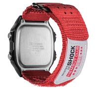 Bracelet en nylon de 18 mm compatible avec Casio G-Shock AE-1200/AE-1000W/1100W/AE-1300, W-735H/W-216H/218H, bracelet sportif respirant à séchage rapide, résistant à l'abrasion et antidérapant